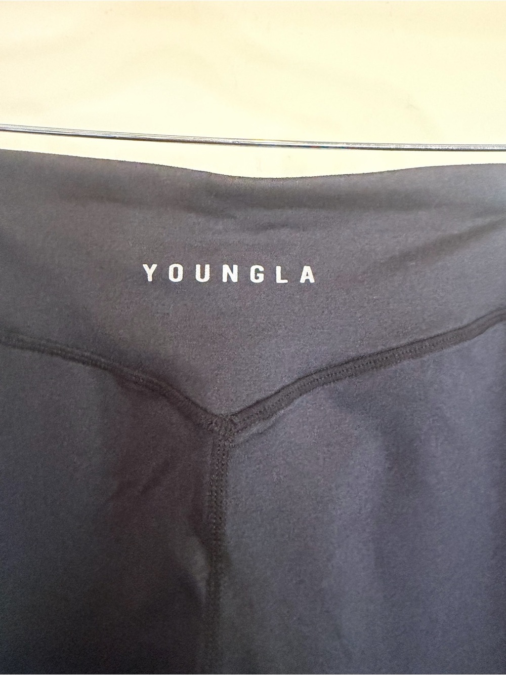 YoungLA Black High-Waist Leggings